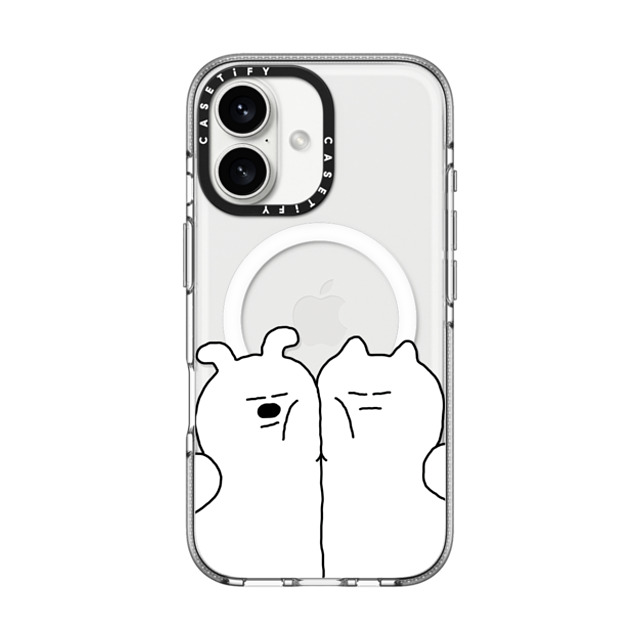 SOSO FAMILY x CASETiFY iPhone 16 Case Cat,Dog Clear Clear Case MagSafe Compatible SOSO CAT & DOG Father's Day SOSO FAMILY x CASETiFY iPhone 16 Case Cat,Dog Clear Clear Case MagSafe Compatible SOSO CAT & DOG Father's Day