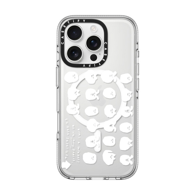 SOSO FAMILY x CASETiFY iPhone 16 Pro ケース Sticker,Cat クリア クリア ケース MagSafe対応 SOSO DAY Father's Day SOSO FAMILY x CASETiFY iPhone 16 Pro ケース Sticker,Cat クリア クリア ケース MagSafe対応 SOSO DAY Father's Day