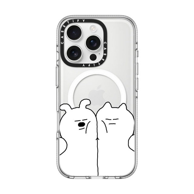 SOSO FAMILY x CASETiFY iPhone 16 Pro Case Cat,Dog Clear Clear Case MagSafe Compatible SOSO CAT & DOG Father's Day SOSO FAMILY x CASETiFY iPhone 16 Pro Case Cat,Dog Clear Clear Case MagSafe Compatible SOSO CAT & DOG Father's Day