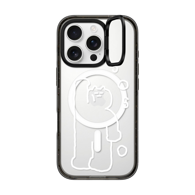 SOSO FAMILY x CASETiFY iPhone 16 Pro Case Cat,Animal Black インパクトリングスタンドケース MagSafe対応 SLEEPING SOSO Father's Day SOSO FAMILY x CASETiFY iPhone 16 Pro Case Cat,Animal Black インパクトリングスタンドケース MagSafe対応 SLEEPING SOSO Father's Day