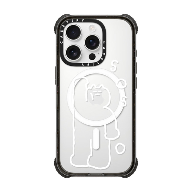 SOSO FAMILY x CASETiFY iPhone 16 Pro Case Cat,Animal Black ウルトラ インパクトケース MagSafe 対応 SLEEPING SOSO Father's Day SOSO FAMILY x CASETiFY iPhone 16 Pro Case Cat,Animal Black ウルトラ インパクトケース MagSafe 対応 SLEEPING SOSO Father's Day