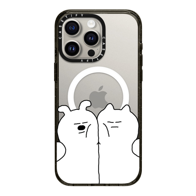 SOSO FAMILY x CASETiFY iPhone 15 Pro Max Case Cat,Dog Black Impact Case MagSafe Compatible SOSO CAT & DOG Back to School SOSO FAMILY x CASETiFY iPhone 15 Pro Max Case Cat,Dog Black Impact Case MagSafe Compatible SOSO CAT & DOG Back to School