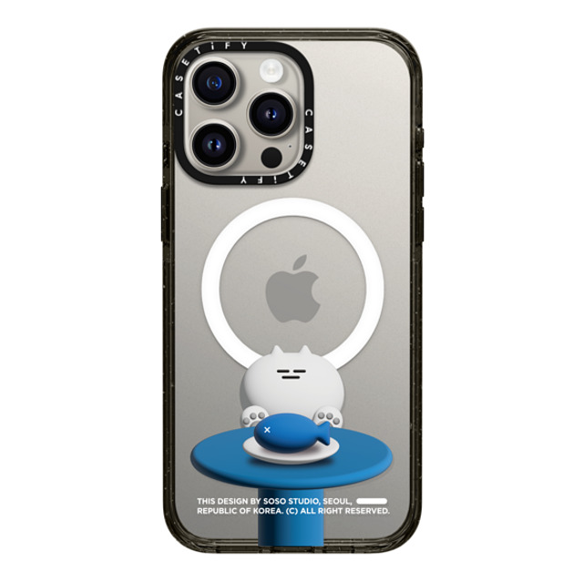 SOSO FAMILY x CASETiFY iPhone 15 Pro Max Case Black Impact Case MagSafe Compatible SOSO HUNGRY FISH Back to School SOSO FAMILY x CASETiFY iPhone 15 Pro Max Case Black Impact Case MagSafe Compatible SOSO HUNGRY FISH Back to School