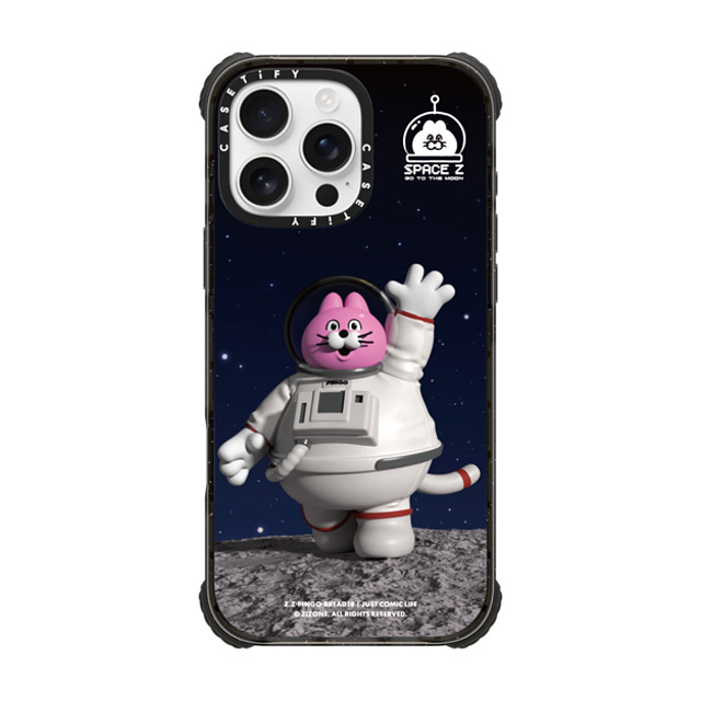 Zizone x CASETiFY iPhone 16 Pro Max ケース ブラック ウルトラ インパクトケース MagSafe 対応 ASTRONAUT PINGO Father's Day Zizone x CASETiFY iPhone 16 Pro Max ケース ブラック ウルトラ インパクトケース MagSafe 対応 ASTRONAUT PINGO Father's Day