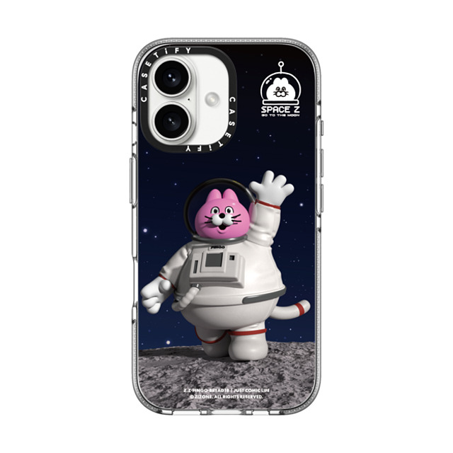 Zizone x CASETiFY iPhone 16 Case Clear Clear Case MagSafe Compatible ASTRONAUT PINGO Father's Day Zizone x CASETiFY iPhone 16 Case Clear Clear Case MagSafe Compatible ASTRONAUT PINGO Father's Day