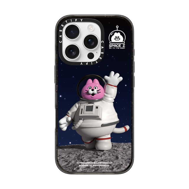 Zizone x CASETiFY iPhone 16 Pro Case Black Impact Case ASTRONAUT PINGO Father's Day Zizone x CASETiFY iPhone 16 Pro Case Black Impact Case ASTRONAUT PINGO Father's Day