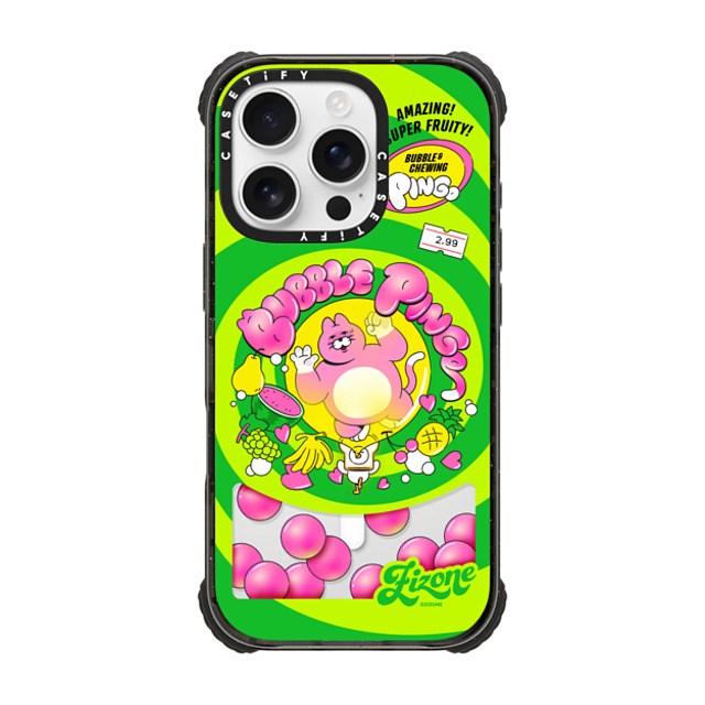 Zizone x CASETiFY iPhone 16 Pro Case Cat,Summer Black ウルトラ インパクトケース MagSafe 対応 BUBBLE PINGO BY ZIZONE Father's Day Zizone x CASETiFY iPhone 16 Pro Case Cat,Summer Black ウルトラ インパクトケース MagSafe 対応 BUBBLE PINGO BY ZIZONE Father's Day
