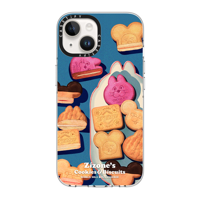 Zizone x CASETiFY iPhone 14 ケース クリア クリア ケース MagSafe対応 COOKIE BY ZIZONE