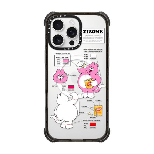 Zizone x CASETiFY iPhone 16 Pro Max ケース Cat,Animal ブラック ウルトラ インパクトケース MagSafe 対応 ZIZONE SKETCH BY ZIZONE New iPhone Zizone x CASETiFY iPhone 16 Pro Max ケース Cat,Animal ブラック ウルトラ インパクトケース MagSafe 対応 ZIZONE SKETCH BY ZIZONE New iPhone
