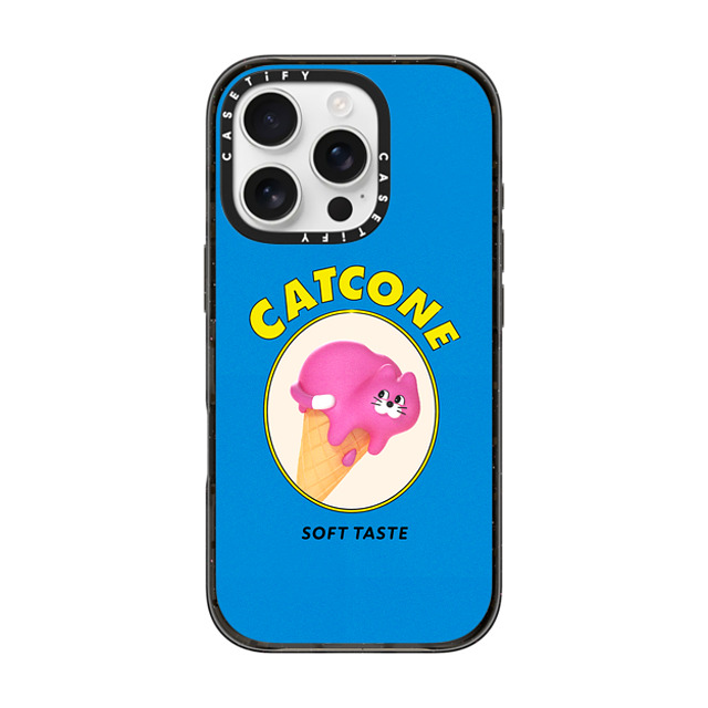 Zizone x CASETiFY iPhone 16 Pro Case Cat,Animal Black Impact Case CAT CONE BY ZIZONE Mother's Day Zizone x CASETiFY iPhone 16 Pro Case Cat,Animal Black Impact Case CAT CONE BY ZIZONE Mother's Day