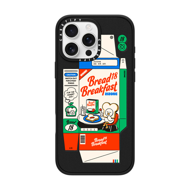 Zizone x CASETiFY iPhone 16 Pro Max Case Cat,Animal Matte Black Impact Case MagSafe Compatible BREAD18 BOX BY ZIZONE Father's Day Zizone x CASETiFY iPhone 16 Pro Max Case Cat,Animal Matte Black Impact Case MagSafe Compatible BREAD18 BOX BY ZIZONE Father's Day