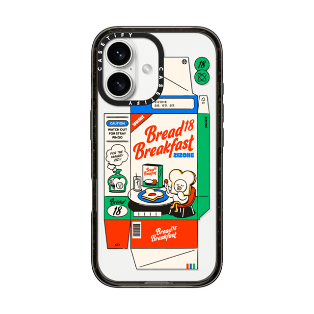 Zizone x CASETiFY iPhone 16 ケース Cat,Animal ブラック インパクトケース MagSafe対応 BREAD18 BOX BY ZIZONE Father's Day Zizone x CASETiFY iPhone 16 ケース Cat,Animal ブラック インパクトケース MagSafe対応 BREAD18 BOX BY ZIZONE Father's Day