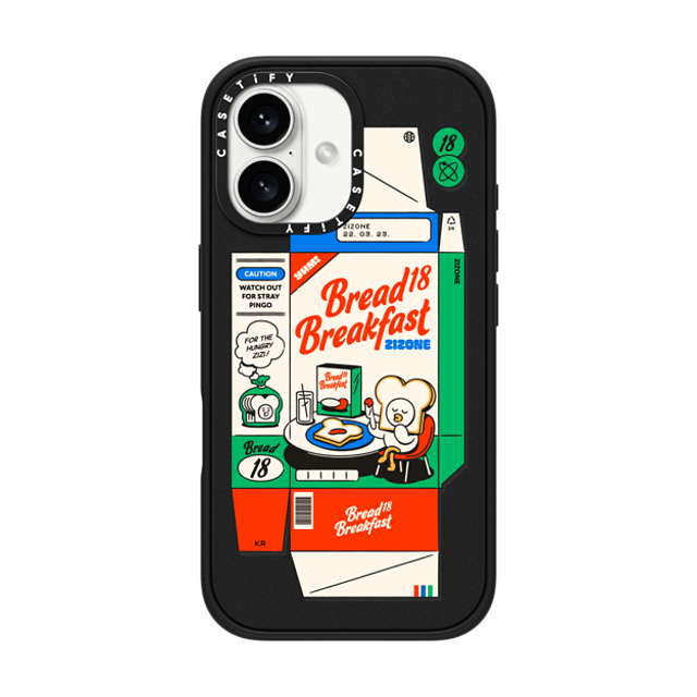 Zizone x CASETiFY iPhone 16 ケース Cat,Animal マットブラック インパクトケース MagSafe対応 BREAD18 BOX BY ZIZONE Father's Day Zizone x CASETiFY iPhone 16 ケース Cat,Animal マットブラック インパクトケース MagSafe対応 BREAD18 BOX BY ZIZONE Father's Day