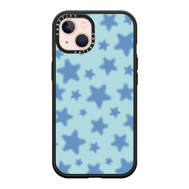 CASETiFY iPhone 13 ケース マットブラック インパクトケース MagSafe対応 Star,Y2K,Pattern STAR BABY