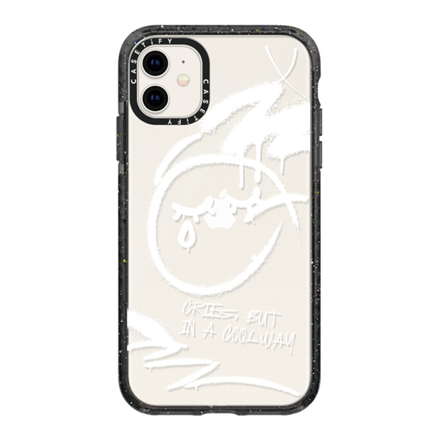 CASETiFY iPhone 11 ケース ブラック インパクトケース Chrome,Monochrome Chrome,Monochrome,Street Art Cries, But in a Cool Way Back to School CASETiFY iPhone 11 ケース ブラック インパクトケース Chrome,Monochrome Chrome,Monochrome,Street Art Cries, But in a Cool Way Back to School