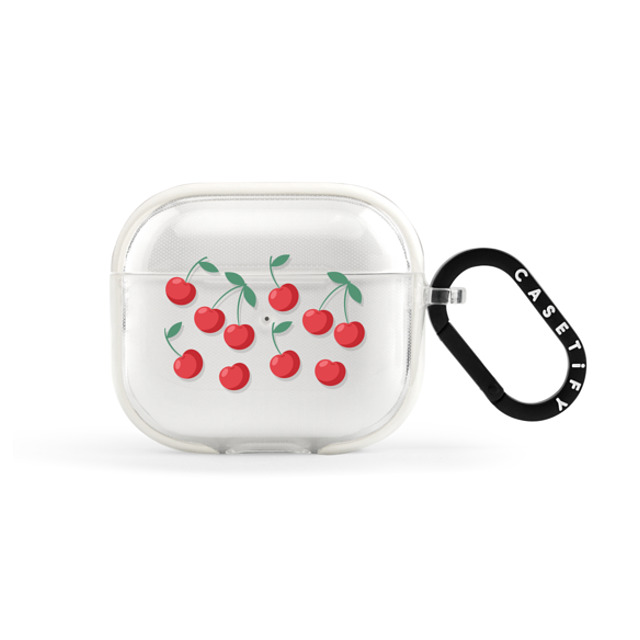 CASETiFY AirPods(第3世代) フロスト インパクトケース Cherry,Fruit Cherry,Food,Fruit,Pattern Cherries Back to School CASETiFY AirPods(第3世代) フロスト インパクトケース Cherry,Fruit Cherry,Food,Fruit,Pattern Cherries Back to School