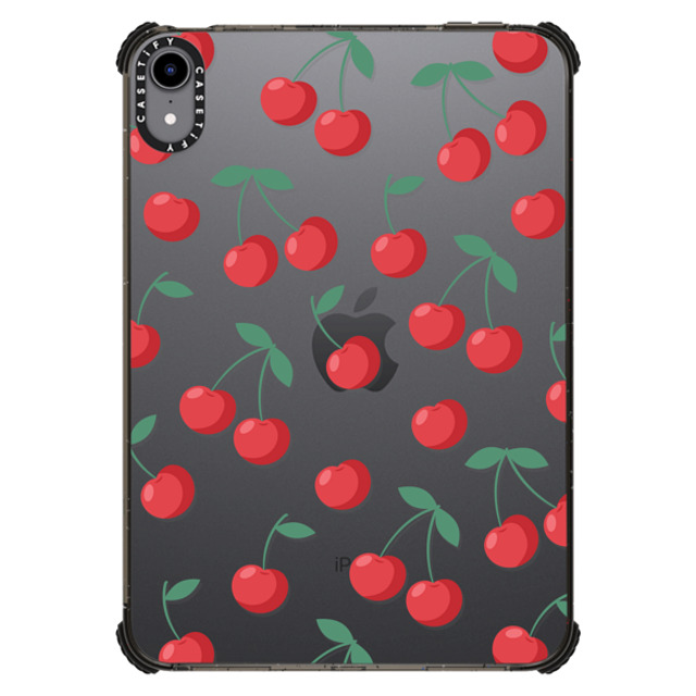 CASETiFY iPad Mini (A17 Pro/第6世代) Black iPad インパクト ケース Cherry,Fruit Fruit,Food,Cherry,Pattern Cherries Back to School CASETiFY iPad Mini (A17 Pro/第6世代) Black iPad インパクト ケース Cherry,Fruit Fruit,Food,Cherry,Pattern Cherries Back to School