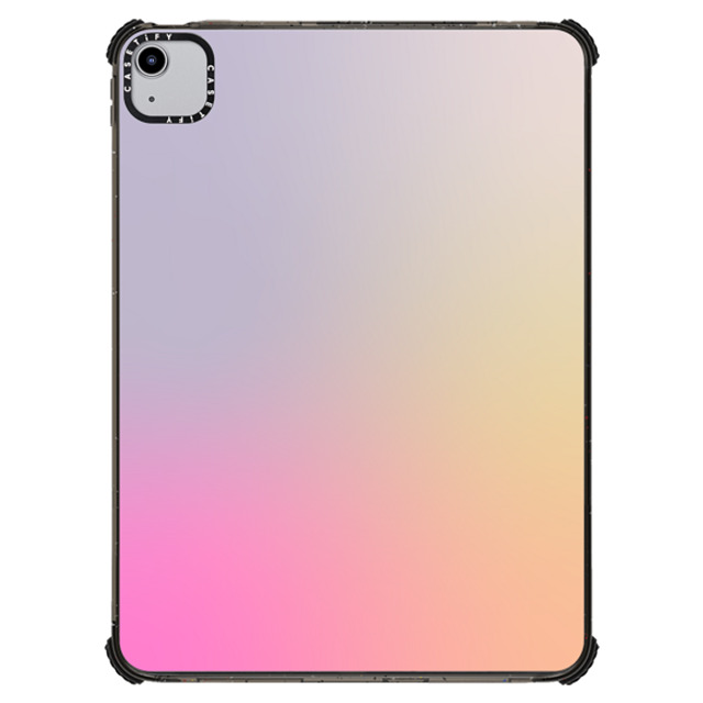 CASETiFY iPad Air (第4/5世代) ブラック iPad インパクト ケース Futurism,Gradient Pastel