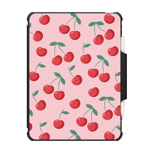 "CASETiFY iPad Pro 11" (第3/4世代) Black インパクト フォリオ ケース Cherry,Fruit Fruit,Food,Cherry,Pattern Cherries Mother's Day" "CASETiFY iPad Pro 11" (第3/4世代) Black インパクト フォリオ ケース Cherry,Fruit Fruit,Food,Cherry,Pattern Cherries Mother's Day"