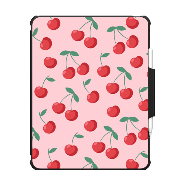 "CASETiFY iPad Pro 13" (M4) ブラック インパクト フォリオ ケース Cherry,Fruit Fruit,Food,Cherry,Pattern Cherries Father's Day" "CASETiFY iPad Pro 13" (M4) ブラック インパクト フォリオ ケース Cherry,Fruit Fruit,Food,Cherry,Pattern Cherries Father's Day"
