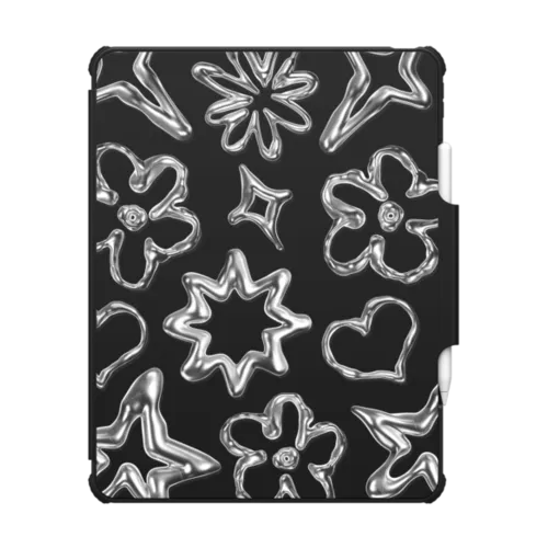 iPad Air 13-inch (M2/M3) - Chrome Doodles