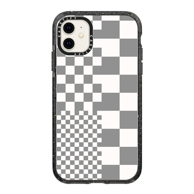 CASETiFY iPhone 11 ケース ブラック インパクトケース Metropolitan Checkers Grey casetify_artist Back to School CASETiFY iPhone 11 ケース ブラック インパクトケース Metropolitan Checkers Grey casetify_artist Back to School