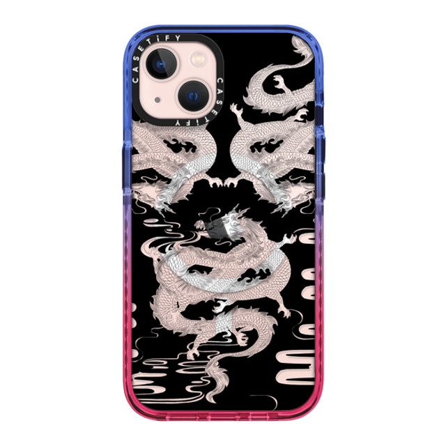 CASETiFY iPhone 13 ケース Sunset インパクトケース MagSafe対応 Dragon Dragon Dragon White Back to School CASETiFY iPhone 13 ケース Sunset インパクトケース MagSafe対応 Dragon Dragon Dragon White Back to School