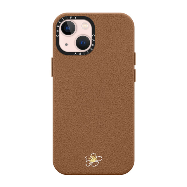 CASETiFY iPhone 13 Mini Case ラテ ペブルケース MagSafe対応 Single Sakura casetify_artist CASETiFY iPhone 13 Mini Case ラテ ペブルケース MagSafe対応 Single Sakura casetify_artist