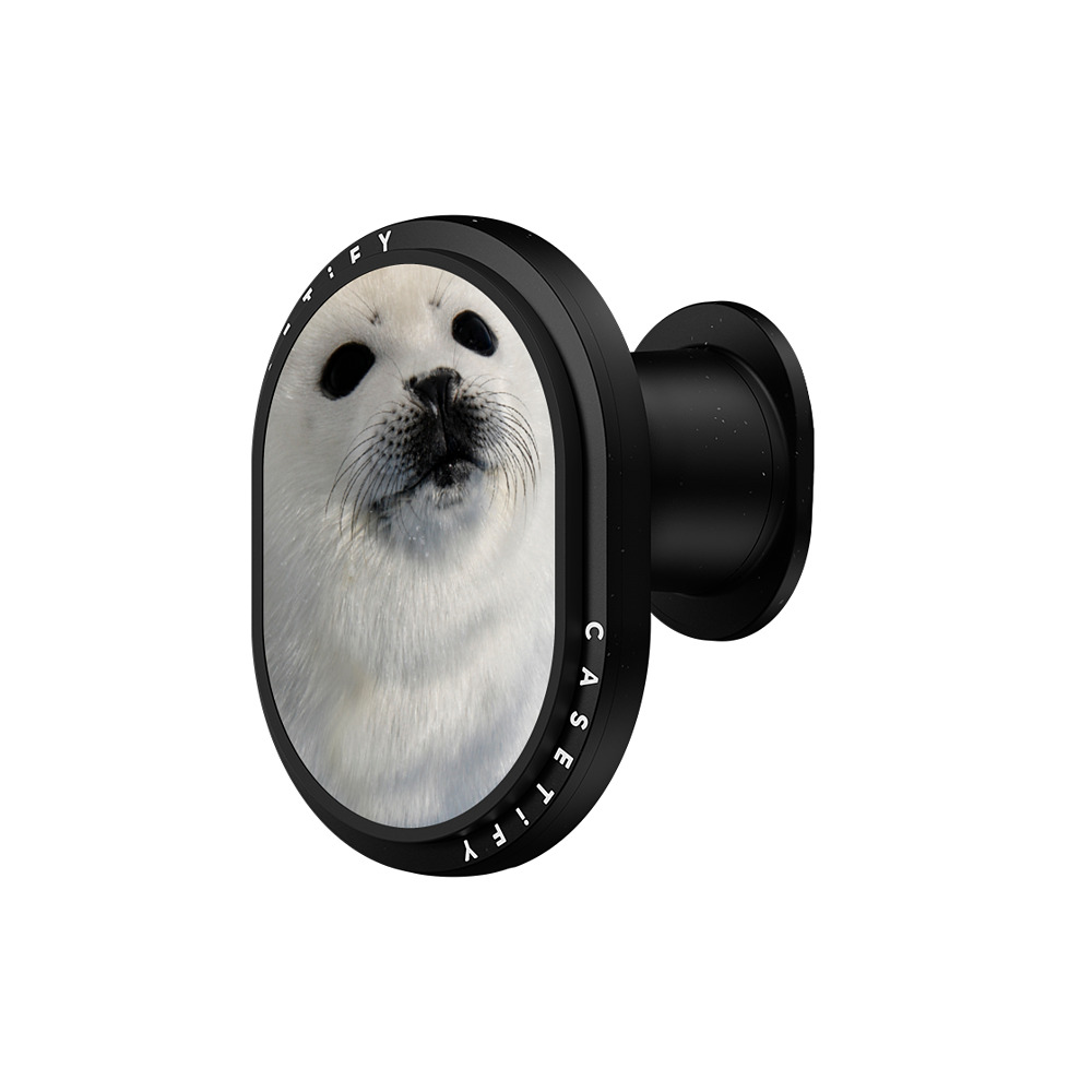 CASETiFY 車載用マグネット式ワイヤレス充電器 ブラック PowerThru Wireless Car Charger MagSafe Compatible Animal Animal Seal Back to School CASETiFY 車載用マグネット式ワイヤレス充電器 ブラック PowerThru Wireless Car Charger MagSafe Compatible Animal Animal Seal Back to School