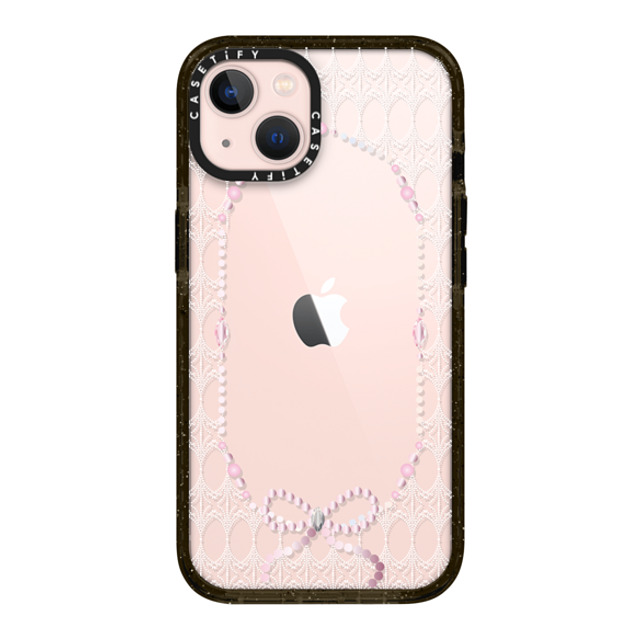 CASETiFY iPhone 13 ケース ブラック インパクトケース The Princess's Morning casetify_artist