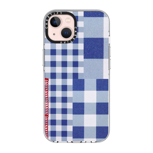 CASETiFY iPhone 13 ケース クリア クリア ケース MagSafe対応 Gingham Picnic casetify_artist