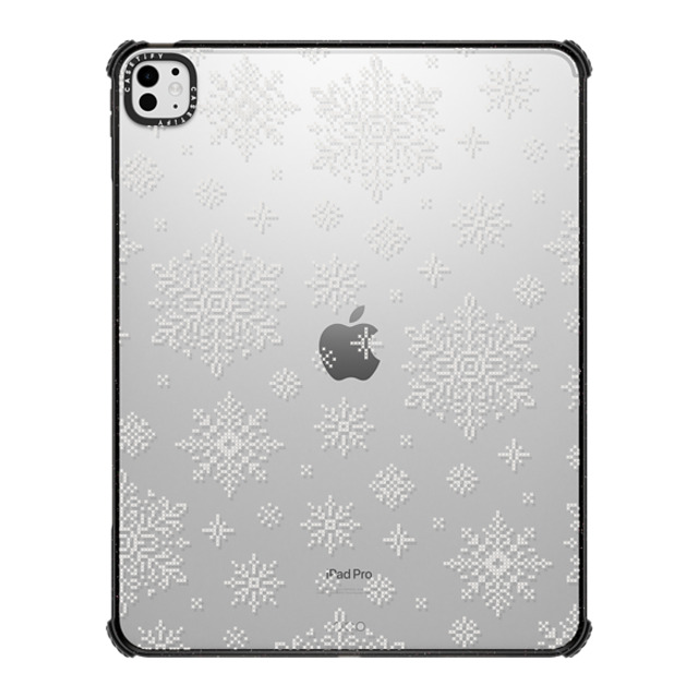 "CASETiFY iPad Pro 13" (M4) ブラック iPad インパクト ケース Needlepoint Snowflakes casetify_artist Back to School" "CASETiFY iPad Pro 13" (M4) ブラック iPad インパクト ケース Needlepoint Snowflakes casetify_artist Back to School"