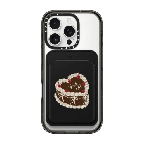 Snappy MagSafe Wallet - Fuck Off Sweetheart Cake