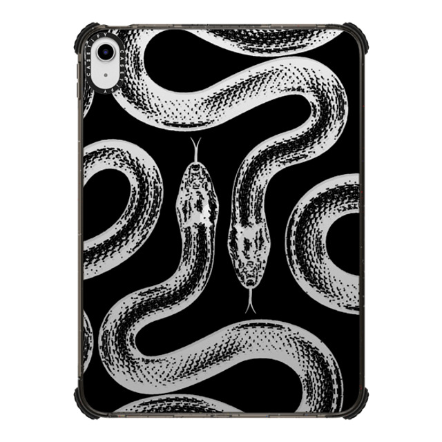 CASETiFY iPad (第10世代/A16) ブラック iPad インパクト ケース Snake,Animal Animal,Zodiac,Snake,Animal,Typography,Dark Academia,Street Art Transparent Kingsnake Father's Day CASETiFY iPad (第10世代/A16) ブラック iPad インパクト ケース Snake,Animal Animal,Zodiac,Snake,Animal,Typography,Dark Academia,Street Art Transparent Kingsnake Father's Day