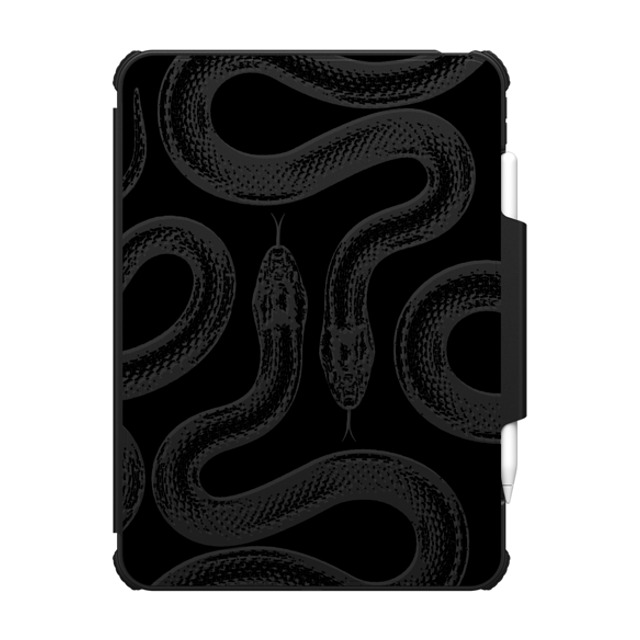 "CASETiFY iPad Pro 11" (M4) ブラック インパクト フォリオ ケース Snake,Animal Animal,Zodiac,Snake,Animal,Typography,Dark Academia,Street Art Transparent Kingsnake Father's Day" "CASETiFY iPad Pro 11" (M4) ブラック インパクト フォリオ ケース Snake,Animal Animal,Zodiac,Snake,Animal,Typography,Dark Academia,Street Art Transparent Kingsnake Father's Day"