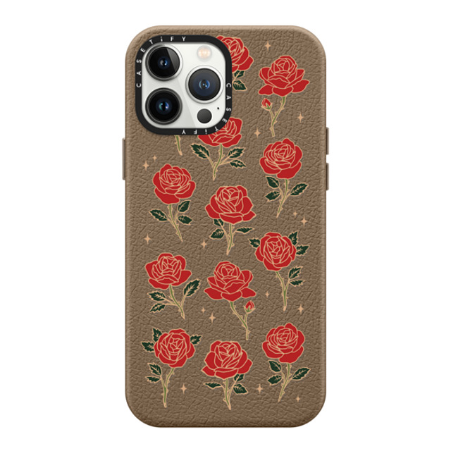 CASETiFY iPhone 13 Pro Max Case Etoupe ペブルケース MagSafe対応 Roses and Thorns casetify_artist CASETiFY iPhone 13 Pro Max Case Etoupe ペブルケース MagSafe対応 Roses and Thorns casetify_artist