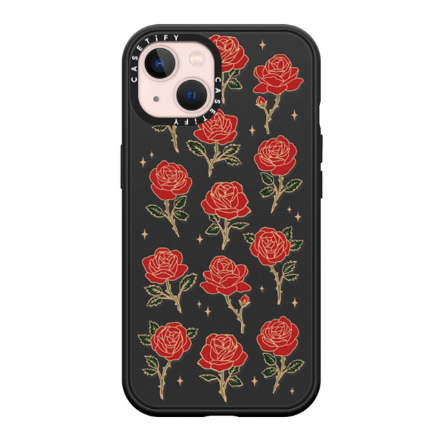 CASETiFY iPhone 13 Case Matte Black インパクトケース Roses and Thorns casetify_artist Back to School CASETiFY iPhone 13 Case Matte Black インパクトケース Roses and Thorns casetify_artist Back to School