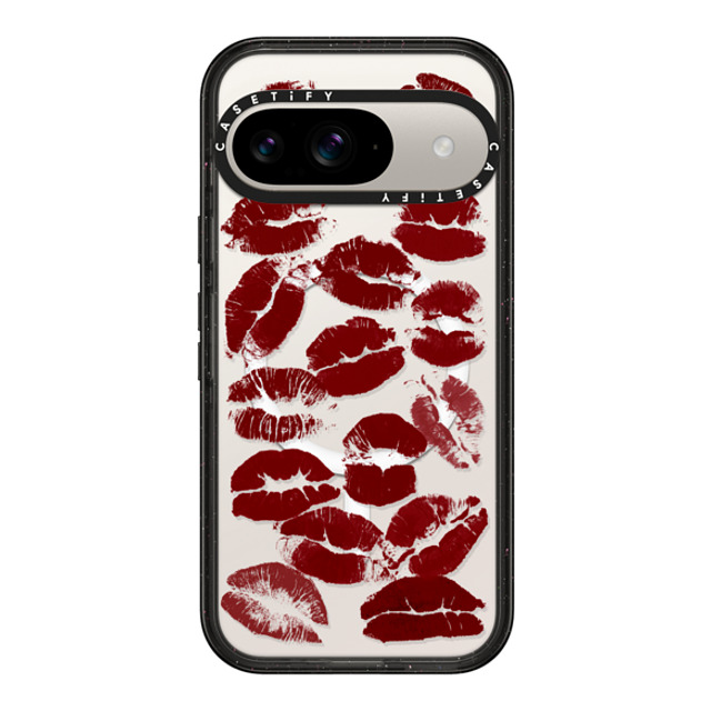 CASETiFY Pixel 9 ケース ブラック マグネット式 インパクトケース Hot Lips casetify_artist Back to School CASETiFY Pixel 9 ケース ブラック マグネット式 インパクトケース Hot Lips casetify_artist Back to School