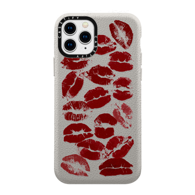 CASETiFY iPhone 11 Pro ケース ストーングレー ペブルケース Hot Lips casetify_artist Back to School CASETiFY iPhone 11 Pro ケース ストーングレー ペブルケース Hot Lips casetify_artist Back to School