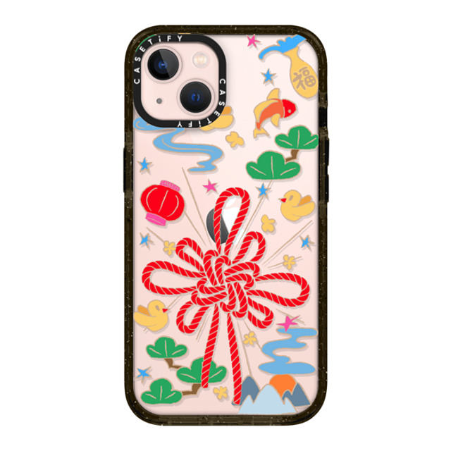 CASETiFY iPhone 13 ケース ブラック インパクトケース PING AN Case casetify_artist