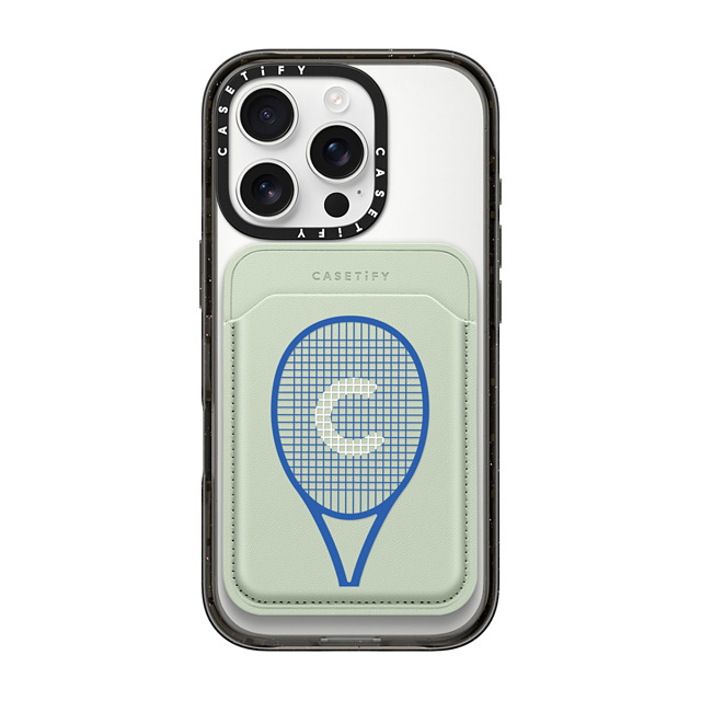CASETiFY MagSafe ウォレット Mint/Brown Snappy BioVeg MagSafe ウォレット Tennis Racket casetify_artist Back to School CASETiFY MagSafe ウォレット Mint/Brown Snappy BioVeg MagSafe ウォレット Tennis Racket casetify_artist Back to School
