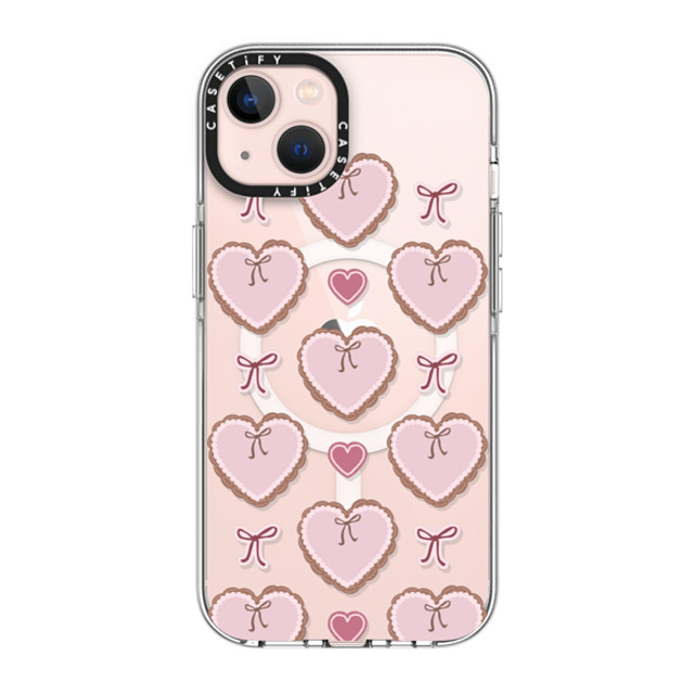 CASETiFY iPhone 13 ケース Clear クリア ケース MagSafe対応 Sweetheart pattern case casetify_artist