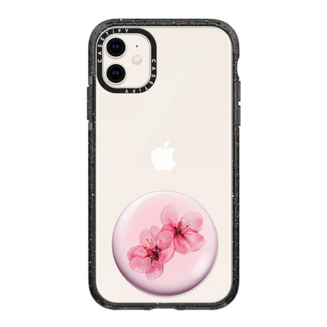 CASETiFY iPhone 11 ケース Black インパクトケース Sakura Raindrop Cake casetify_artist