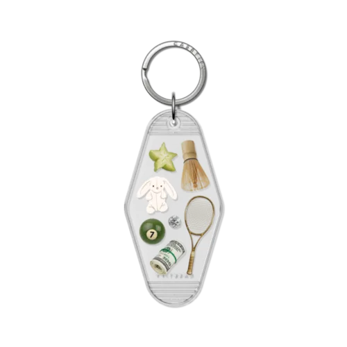 Keychain Tag - Opulence Luck Club