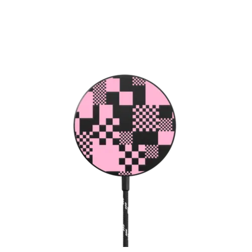   - Patchwork Tweed - Pink