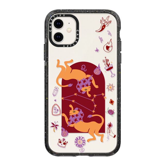 CASETiFY iPhone 11 ケース ブラック インパクトケース Leo casetify_artist Back to School CASETiFY iPhone 11 ケース ブラック インパクトケース Leo casetify_artist Back to School
