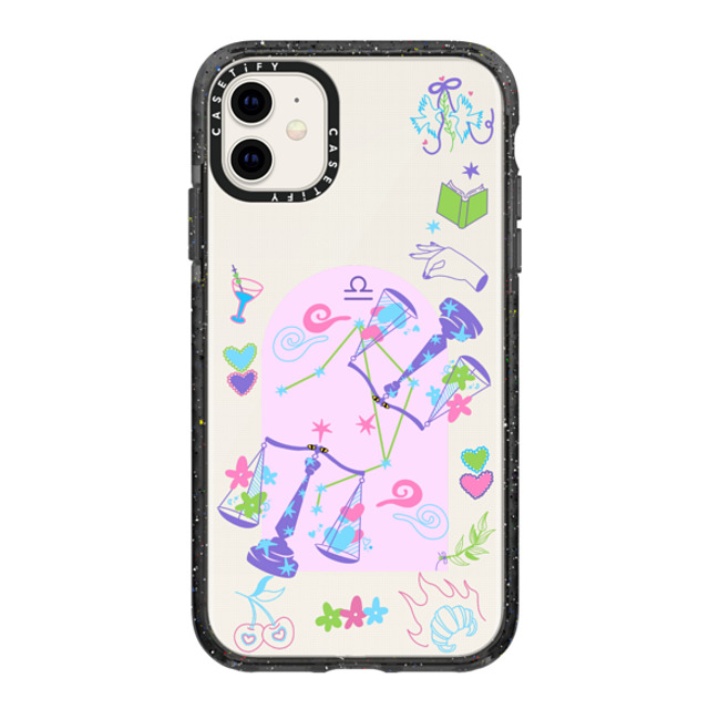 CASETiFY iPhone 11 ケース ブラック インパクトケース Libra casetify_artist Back to School CASETiFY iPhone 11 ケース ブラック インパクトケース Libra casetify_artist Back to School