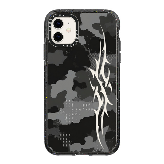 CASETiFY iPhone 11 ケース ブラック インパクトケース Chrome Chrome Camo Crush Back to School CASETiFY iPhone 11 ケース ブラック インパクトケース Chrome Chrome Camo Crush Back to School