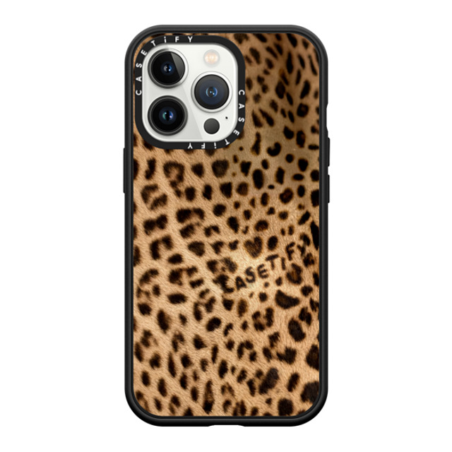 CASETiFY iPhone 13 Pro Case Matte Black CpNgP[X Leopard,Animal Animal,Animal,Leopard Jaguar