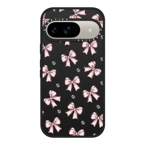 Google Pixel 9 - Metallic Pink Ribbon